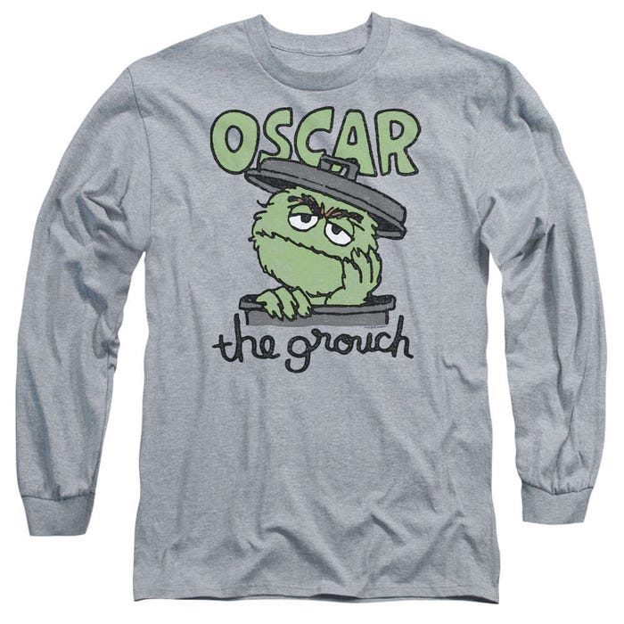 Sesame Street Canned Grouch Long Sleeve Shirt