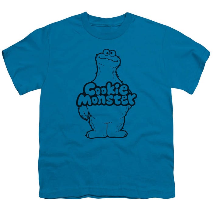 Sesame Street Cookie Moster Body Kids T-Shirt