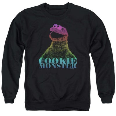 Sesame Street Cookie Moster Halftone Sweatshirt