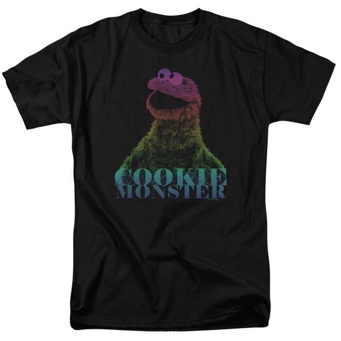 Sesame Street Cookie Moster Halftone T-Shirt
