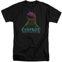 Sesame Street Cookie Moster Halftone Tall T-Shirt