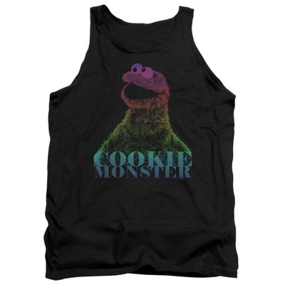 Sesame Street Cookie Moster Halftone Tank Top