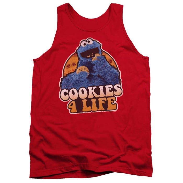 Sesame Street Cookies 4 Life Cookie Monster Tank Top