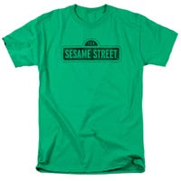 Sesame Street Distressed Dark Logo T-Shirt