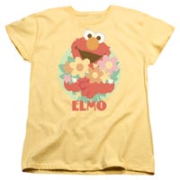 Sesame Street Elmo Flowers For You Womens T-Shirt