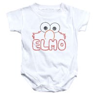 Sesame Street Elmo Letters Baby Bodysuit