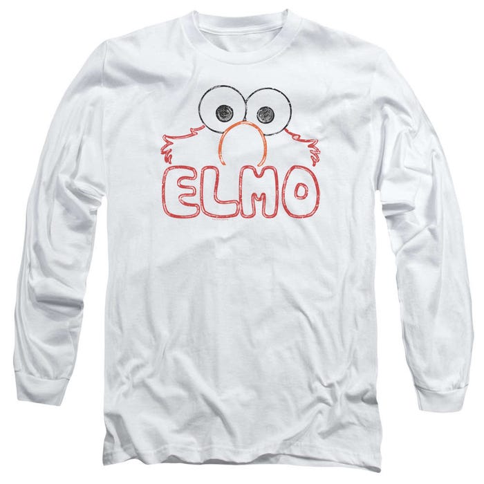 Sesame Street Elmo Letters Long Sleeve Shirt