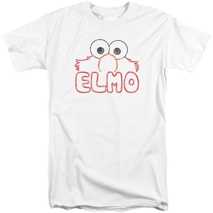 Sesame Street Elmo Letters Tall T-Shirt