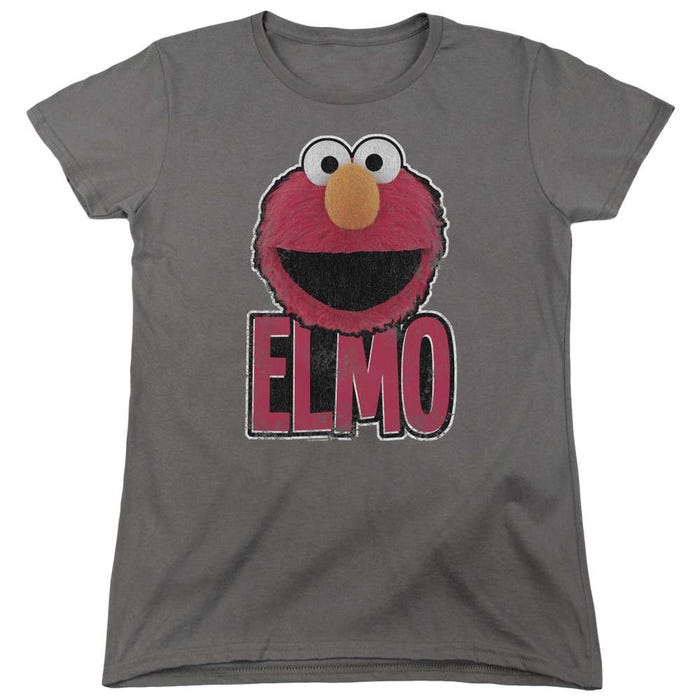 Sesame Street Elmo Smile Womens T-Shirt