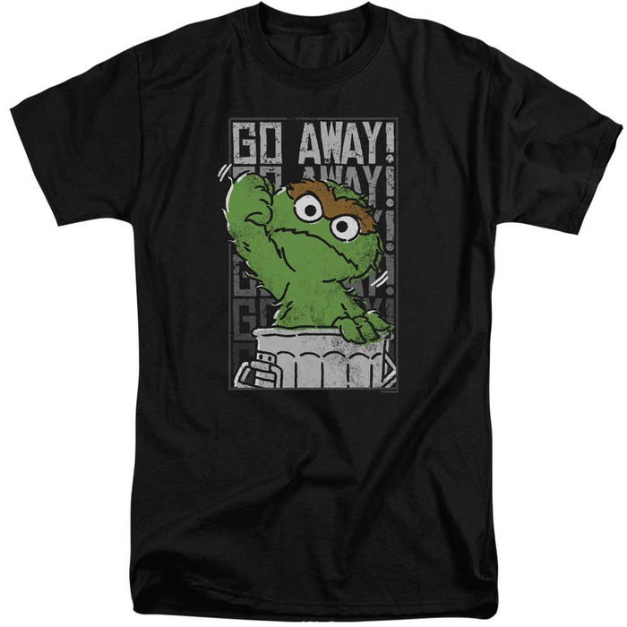 Sesame Street Go Away Tall T-Shirt