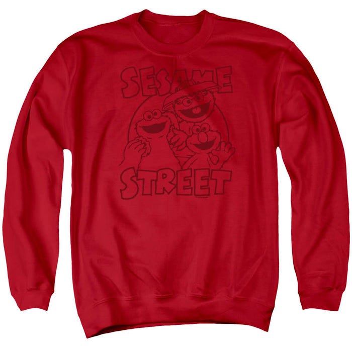 Sesame Street Group Crunch Sweatshirt