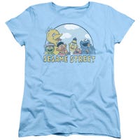 Sesame Street Group Womens T-Shirt