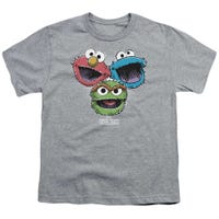 Sesame Street Halftone Heads Kids T-Shirt