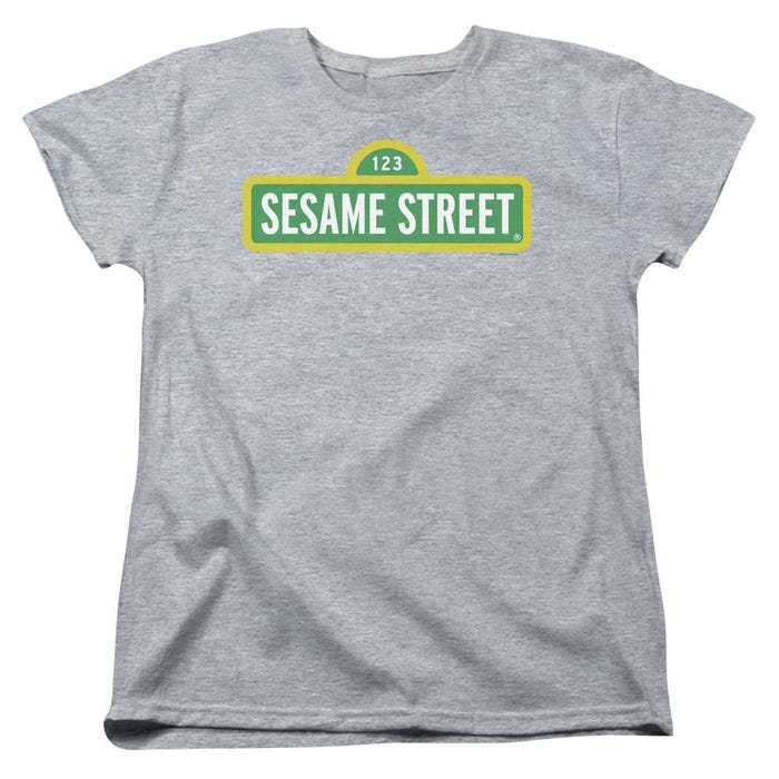 Sesame Street Logo Womens T-Shirt