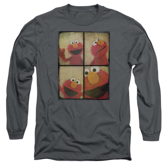 Sesame Street Photo Booth Elmo Long Sleeve Shirt