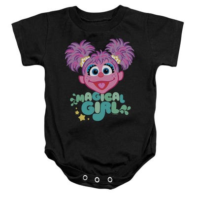 Sesame Street Scribble Head Baby Bodysuit