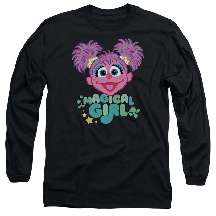 Sesame Street Scribble Head Long Sleeve Shirt