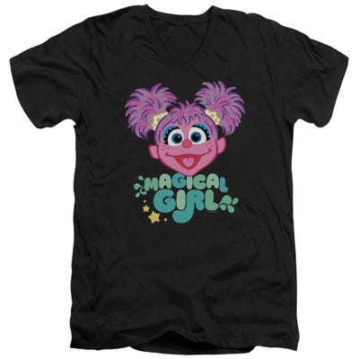 Sesame Street Scribble Head V-Neck T-Shirt
