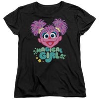 Sesame Street Scribble Head Womens T-Shirt