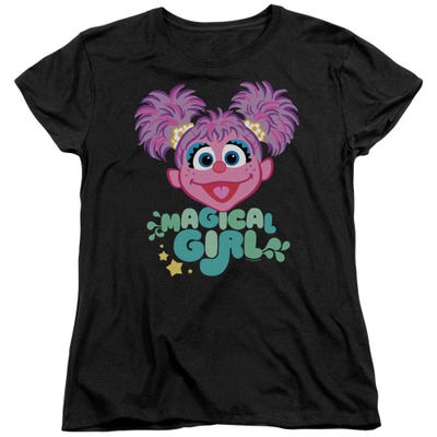 Sesame Street Scribble Head Womens T-Shirt