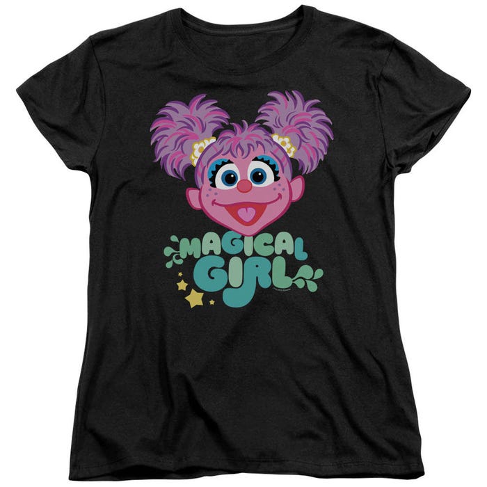 Sesame Street Scribble Head Womens T-Shirt