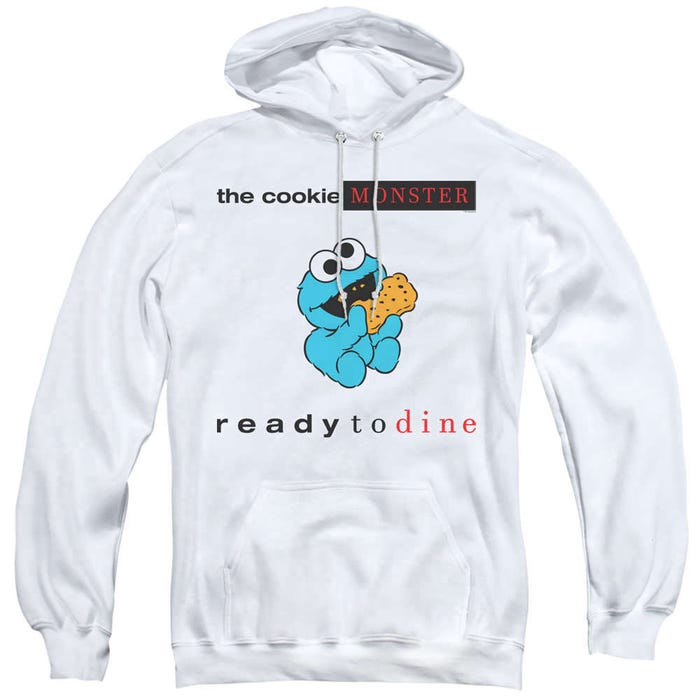 Sesame Street The Cookie Monster Ready To Dine Hoodie