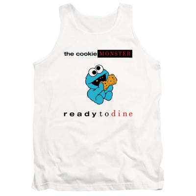 Sesame Street The Cookie Monster Ready To Dine Tank Top