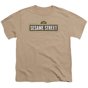 Sesame Street Tilted Logo Kids T-Shirt