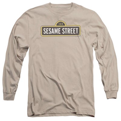 Sesame Street Tilted Logo Long Sleeve Shirt