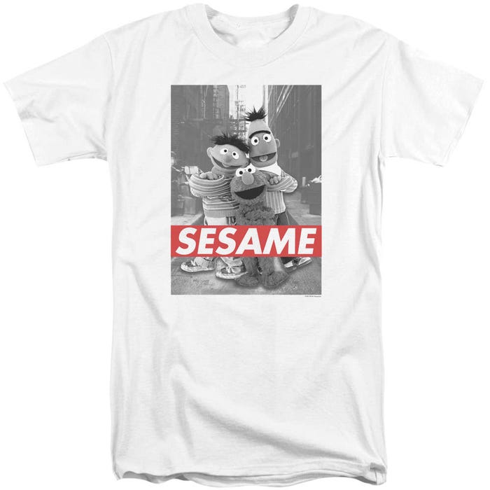 Sesame Street Vintage Poster Tall T-Shirt