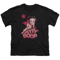 Sexy Star Betty Boop Logo Kids T-Shirt