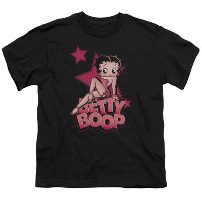 Sexy Star Betty Boop Logo Kids T-Shirt