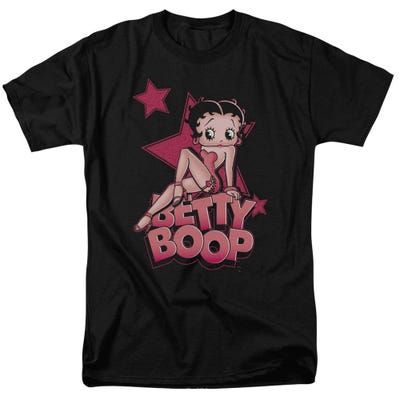 Sexy Star Betty Boop Logo T-Shirt