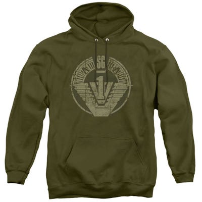 SG1 Distressed Stargate Logo Hoodie