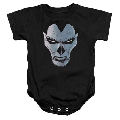 Shadowman Comic Face Baby Bodysuit