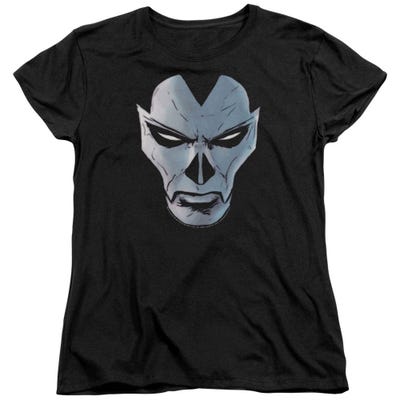 Shadowman Comic Face Womens T-Shirt