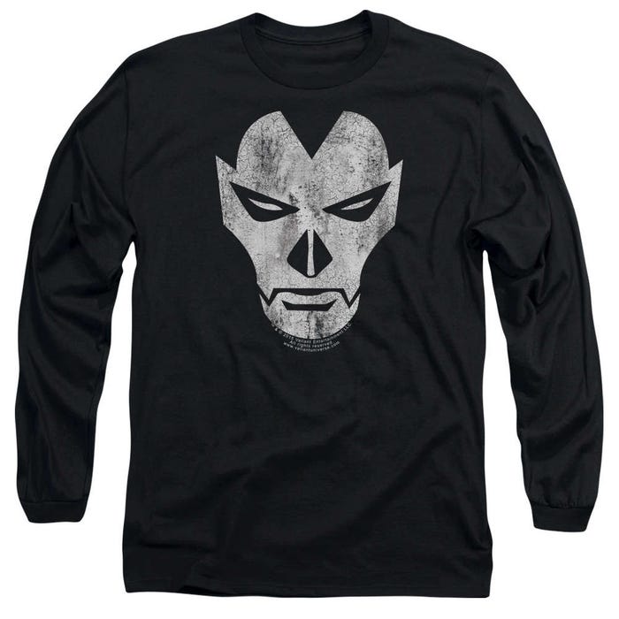 Shadowman Face Long Sleeve Shirt