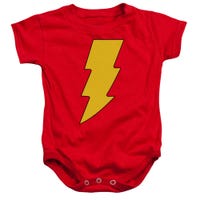 Shazam Logo Baby Bodysuit