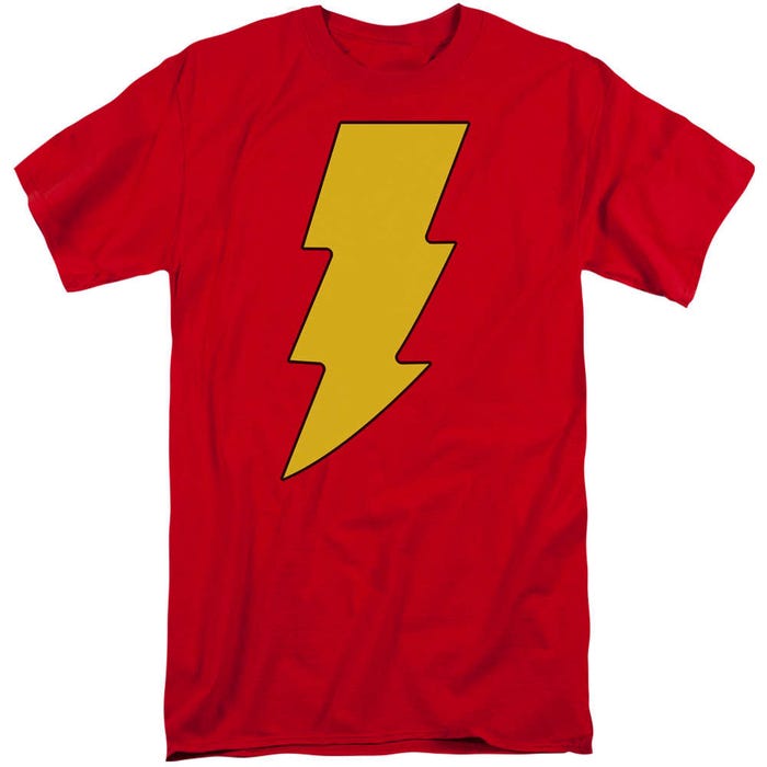 Shazam Logo Tall T-Shirt