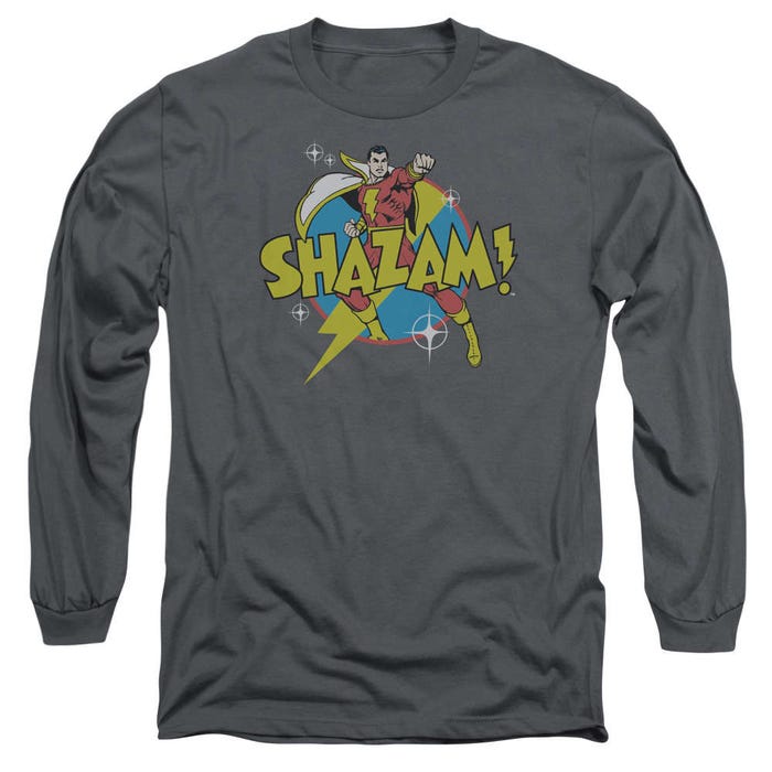 Shazam Power Bolt Long Sleeve Shirt