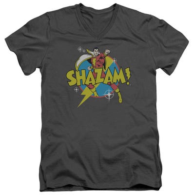 Shazam Power Bolt V-Neck T-Shirt