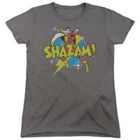 Shazam Power Bolt Womens T-Shirt