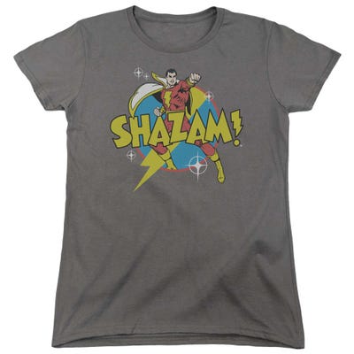 Shazam Power Bolt Womens T-Shirt