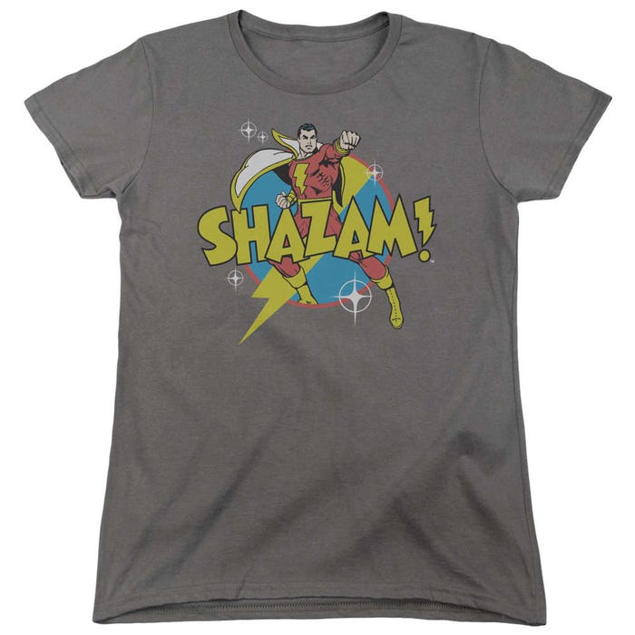 Shazam Power Bolt Womens T-Shirt