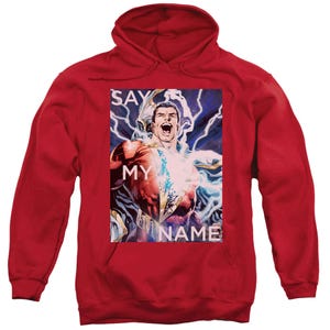 Shazam Say My Name Classic Hoodie