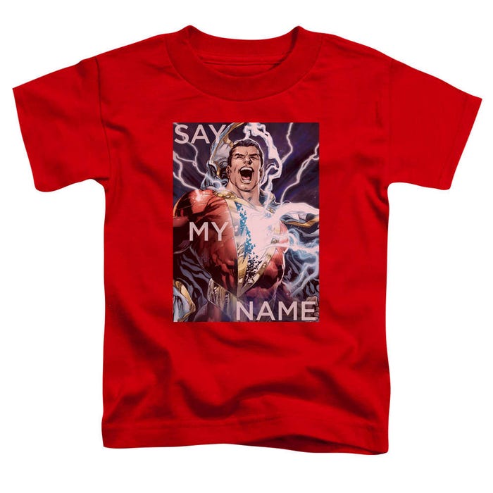 Shazam Say My Name Classic Toddler T-Shirt