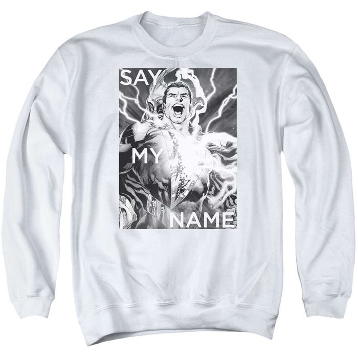 Shazam Say My Name Sweatshirt