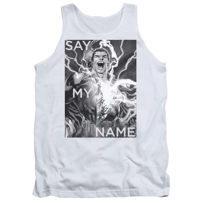 Shazam Say My Name Tank Top