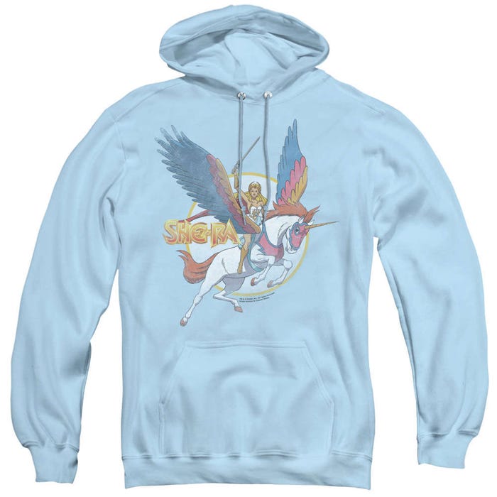 She Ra And Swiftwind Logo Hoodie