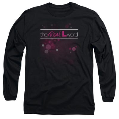 REAL L WORD FLASHY LOGO Long Sleeve Shirt